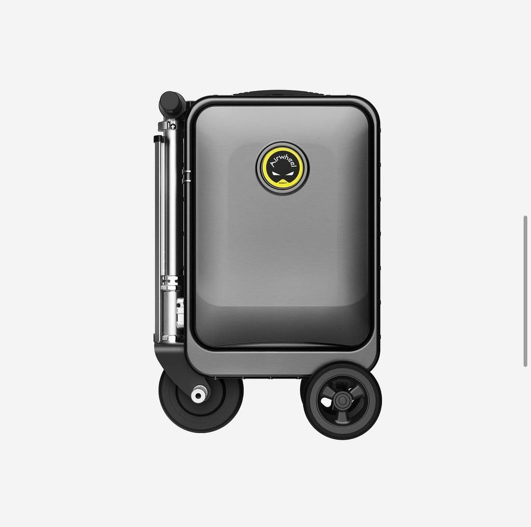 Airwheel SE3SL in Black, zusammengeklappt als Rollkoffer