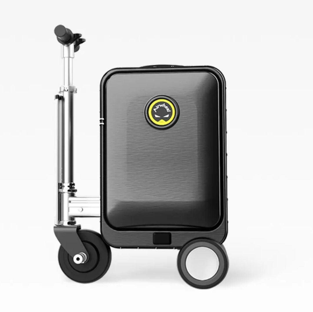Airwheel SE3SL in Black mit ausgezogenem Lenker – Seitenansicht